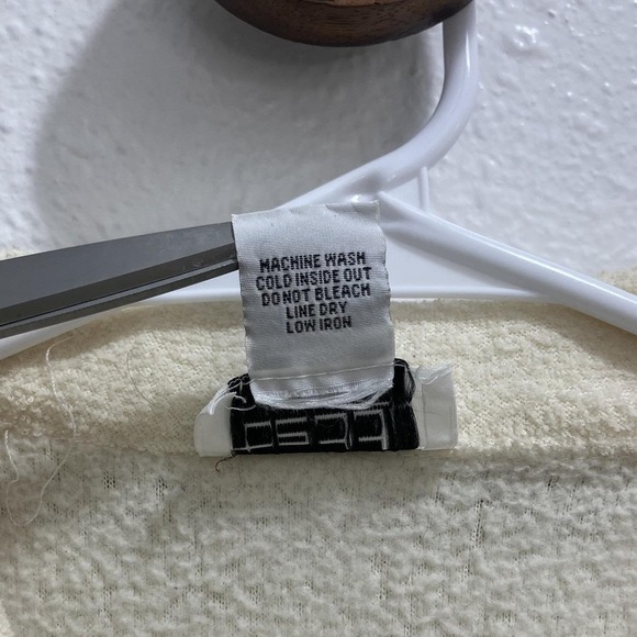 Vintage Teddi Small Scandi Winter Nature Sweater Minimal Christmas Aesthetic - Picture 5 of 8